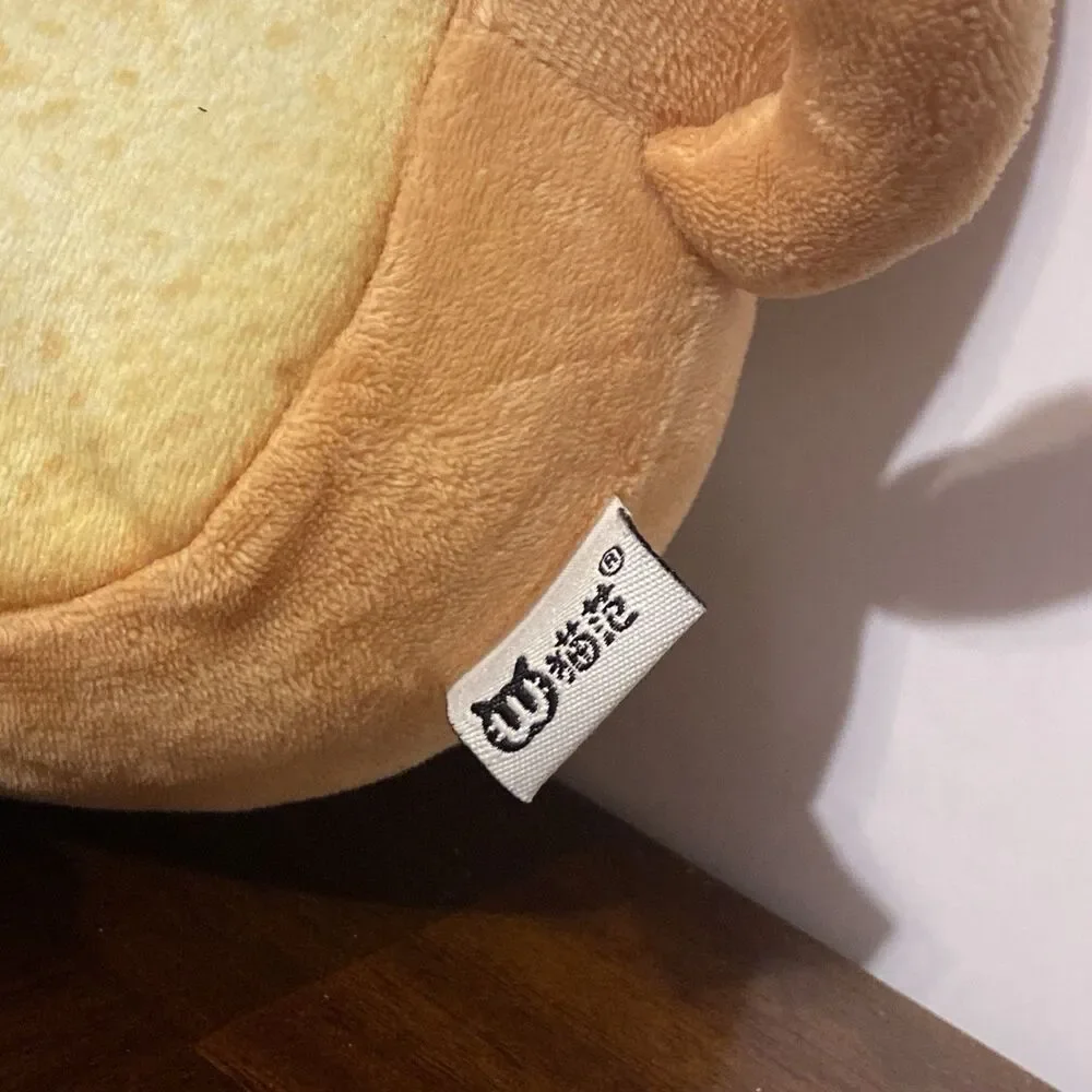 Creative Funny Toast Happy Bread Plush Toy Pillow Soft Gift Toy Home Decoration